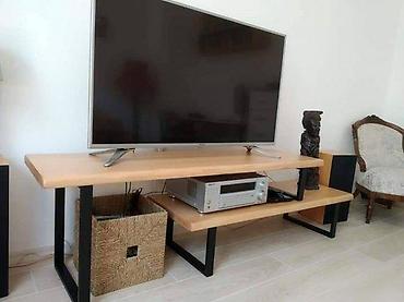 ideja stolice: TV POLICA PUNO DRVO I METALNA KONSTRUKCIJA | Izrada nameštaja po meri — 3