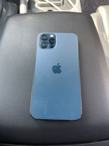 аккумуляторы для ибп solarx: IPhone 12 Pro, Б/у, 128 ГБ, Pacific Blue, 77 %