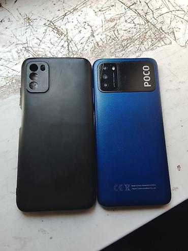Poco: Poco M3, Б/у, 64 ГБ, цвет - Синий, 1 SIM, 2 SIM, eSIM — 4