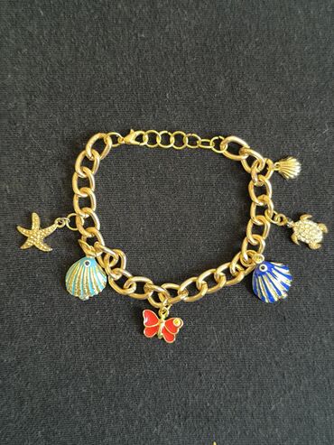 Bilərziklər: Əl işi bilərziklər dəsti - Materiallar: şüşə/daş boncuklar, bəzək — 19