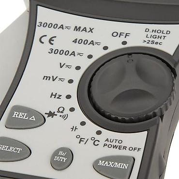 HoldPeak HP-860B AC-DC Sıxac Sayğacı (Pensampermetr) — True RMS, 6000