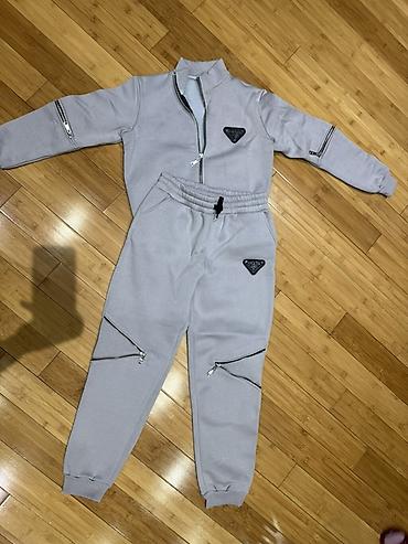 philipp plein trenerke: İdman dəsti, Prada, M, rəng - Boz — 3