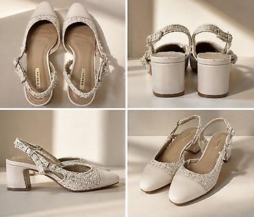 corab satisi: Corina qadın ayaqqabısı – açıq dabanlı slingback model - Rəng — 1