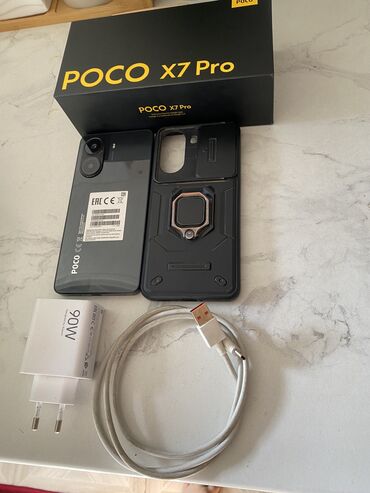 сломанные телефон: Poco X7 Pro, цвет - Черный