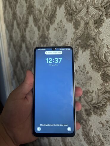 samsung a21s irsad electronics: Samsung Galaxy A06, 128 GB, rəng - Ağ, Barmaq izi, Face ID