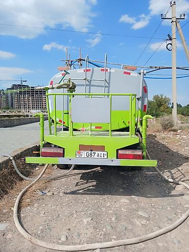 дорожная: Услуги водовоз доставка Поливомоечная машина HOWO (цистерна-водовоз) — 3