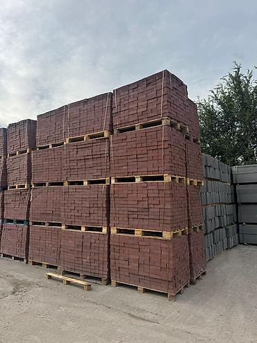 Брусчатка кирпич, Для парковки, Бетонная, Прессованная, Новый, Гарантия, Укладка