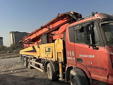 по бетону: Бетононасос, Foton, 2014 г., 40-60 м — 2