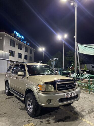 toyota sequoia бишкек: Toyota Sequoia: 2003 г., 4.7 л, Автомат, Газ, Жол тандабас