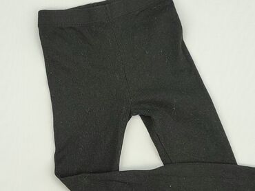 legginsy ze sztucznej skóry beżowe: Leggings for kids, SinSay, 8 years, 128, condition - Very good