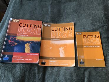 от intermediate до advanced: Cutting Edge Intermediate: Students' book Workbook Mini-Dictionary 3