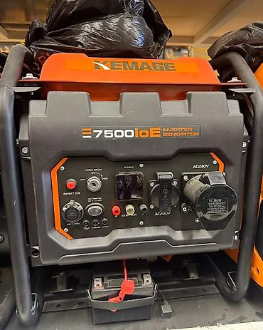 Генераторы: Генератор 7.5 Квт Инверторный KEMAGE Распродажа Оригинал 100% — 4