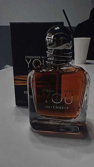 stronger: Emporio Armani Stronger With You Intensely - мужская парфюмированная — 3