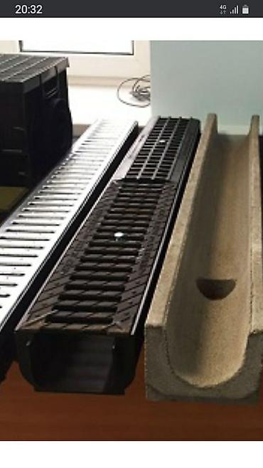 Дождеприемники: Монтаж Пластиковых водоотводных лотков и желобов, СтандартПарк — 10