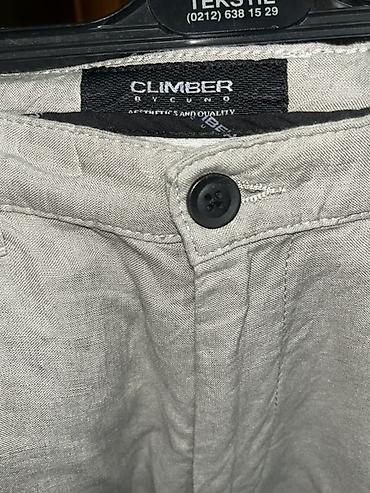 Шымдар: Мужские лён брюки-чино Climber by Cuno - Модель: Chino Relaxed Fit — 3