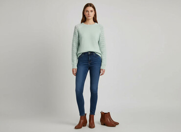 pull and bear sweter: Cotton Traders, Sweter damski, rozmiar M