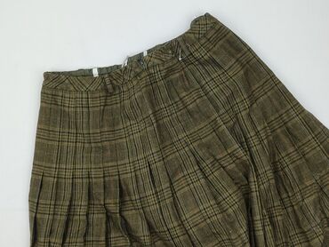 Gold, Women`s skirt, size 2XL (EU 44)