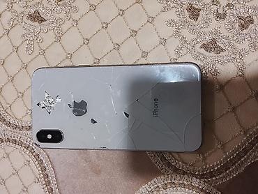 iphone arxa şüşə: IPhone x arxa kricka cat face id islemir ekran pil deysib pil — 1