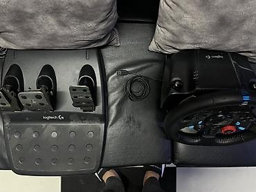 руль для playstation 4: Игровой руль Logitech G29 Driving Force с педальным блоком - — 4