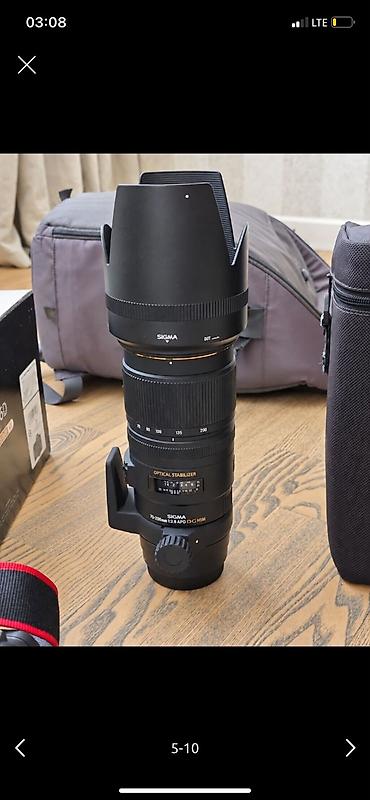 Объектив Sigma 70-200mm f/2.8 APO DG HSM OS Звонить по номеру 