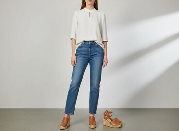 szyfon na sukienki: Women's blouse, size S