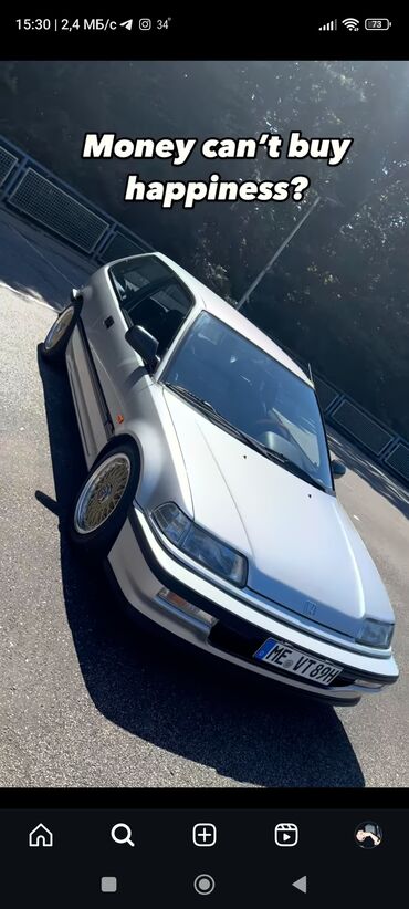 honda civic 1989: Продам запчасти на Honda civic (ef,ed,ec)
Год от 0