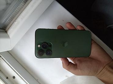 IPhone 13 Pro, зелёный (Alpine Green) - Корпус: плоские грани из