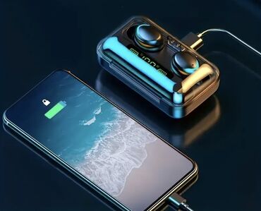 Микрофоны: Новый Беспроводные (Bluetooth) Наушники, цвет - Черный