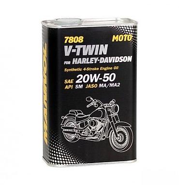 posteljine: MANNOL MOTO 7808 V-TWIN za Harley-Davidson – sintetičko motorno ulje — 1