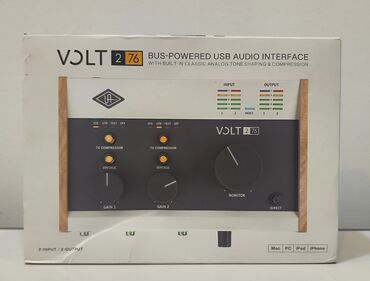 m audio: Universal Audio UAD Volt 276 soundcard . səs kartı yenidir və qapalı