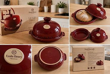 corey qabi: Emile Henry Bread Cloche (France) – оригинальная форма для выпечки — 1