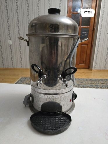 Samovarlar: İşlənmiş Elektrik Samovar, 8 l, Ünvandan götürmə
