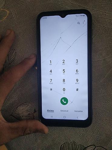 hile mobile: Samsung Galaxy A14, 64 GB, rəng - Qara, Qırıq — 1