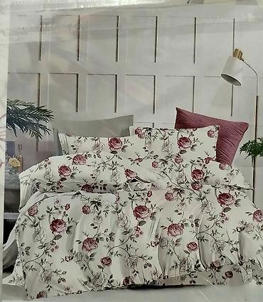 set posteljine: Posteljina - Komplet za dve osobe Cvetna 🛏️ Novo, u original pakovanju — 1
