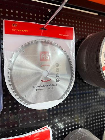dülgər aləti: AS T.C.T dairəvi mişar diski – ağac üçün Texniki göstəricilər: - Çap — 1