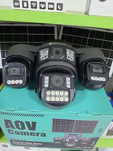 kamera dəsti: SMARTCAM AOV – 4 linzalı günəş enerjili “speed dome” təhlükəsizlik — 1