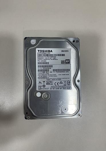 toshiba satellite: Daxili Sərt disk (HDD) Toshiba, 1 TB, 7200 RPM, 3.5", İşlənmiş — 1