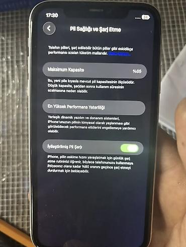 orijinal ses mp3: IPhone 11, Ağ, Face ID — 2