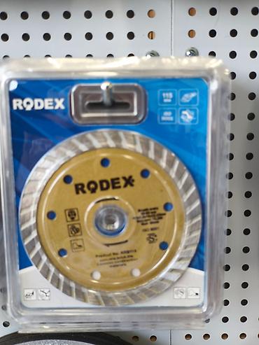 meduza disk: RODEX almaz kəsici disk - Brend: RODEX - Növ: Almaz örtüklü turbo — 1
