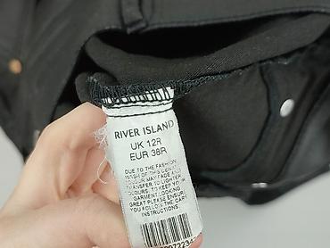 pull and bear ogrodniczki: River Island, Jeansy damskie, rozmiar M — 4