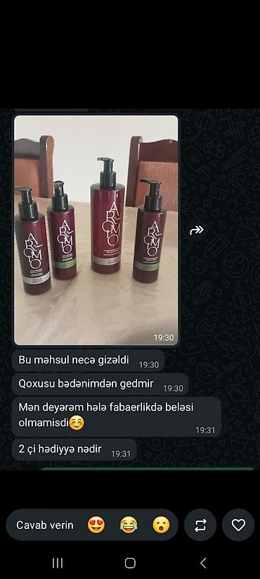 ziyafet donu s: Faberlic məhsulları – saç və ev qulluq dəsti - Faberlic “Qara zirə” — 6