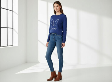 sukienka i sweter: Women`s sweater, size XS