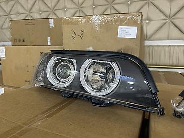 Ehtiyat hissələri: Komplekt, Yaxın və uzaq vuran işıqlar BMW, Analoq, Yeni — 4