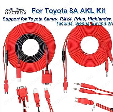 брелок тойота: Кабель AKL для Autel 8A для Toyota Non-Smart Key, адаптер для — 2