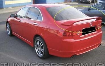 honda cl7: Спойлер на крышку багажника для Honda Accord cl7 — 2