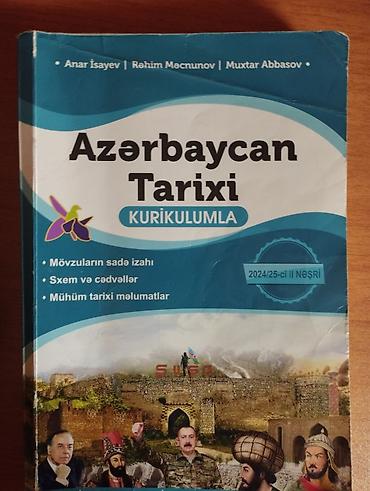 turnik gence: Məhsul: “Azərbaycan Tarixi – Kurikulumla” dərs vəsaiti Anar İsayev — 1