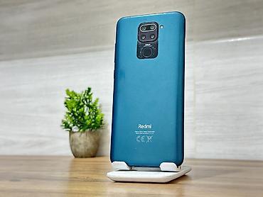 Redmi, Redmi Note 9, Б/у, 128 ГБ, цвет - Синий, 2 SIM