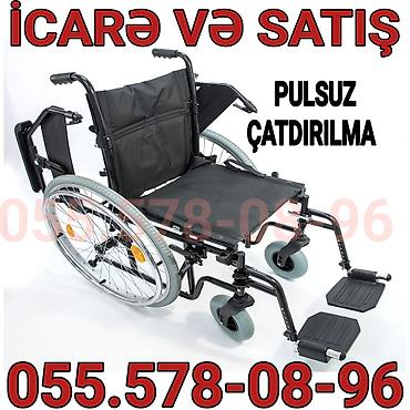 İcarə və satış üçün əlil arabası Məhsulun xüsusiyyətləri: - Mexaniki