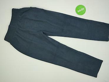 patchwork: Material trousers for women, size L — 3