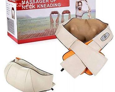 massage machine: Массажёр для всего тела с подогревом Massager of Neck Kneading – это — 3
